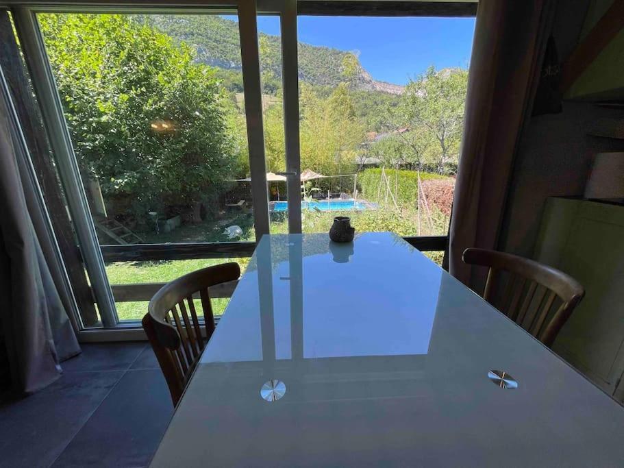 Ferienwohnung La Tiny House De Chaparon Lathuile Exterior foto