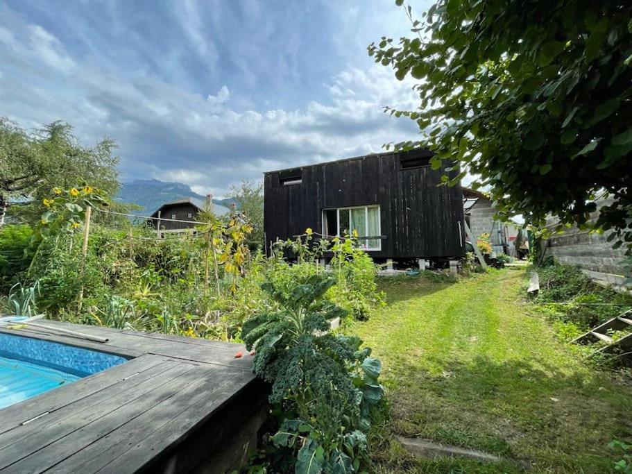 Ferienwohnung La Tiny House De Chaparon Lathuile Exterior foto